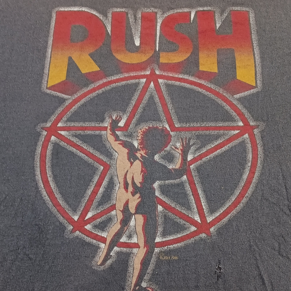 Vintage 1981 Rush Tee - Picture 2 of 12